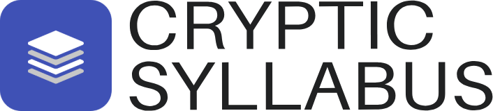 Cryptic Syllabus